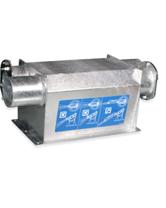 Lower part f/silo boot M 90 2-line 2 directions